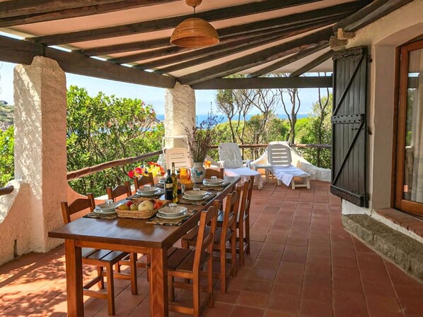Outdoor dining - Terravecchia - Villa Eleonora (Santa Teresa Gallura)