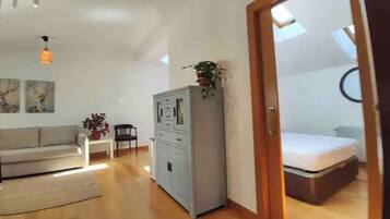 1 bedroom, iron/ironing board, travel crib, free WiFi