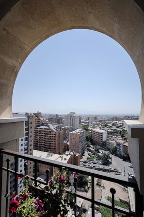 Utsikt fra overnattingsstedet