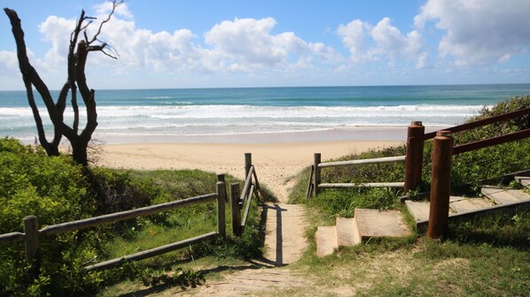 Beach nearby
