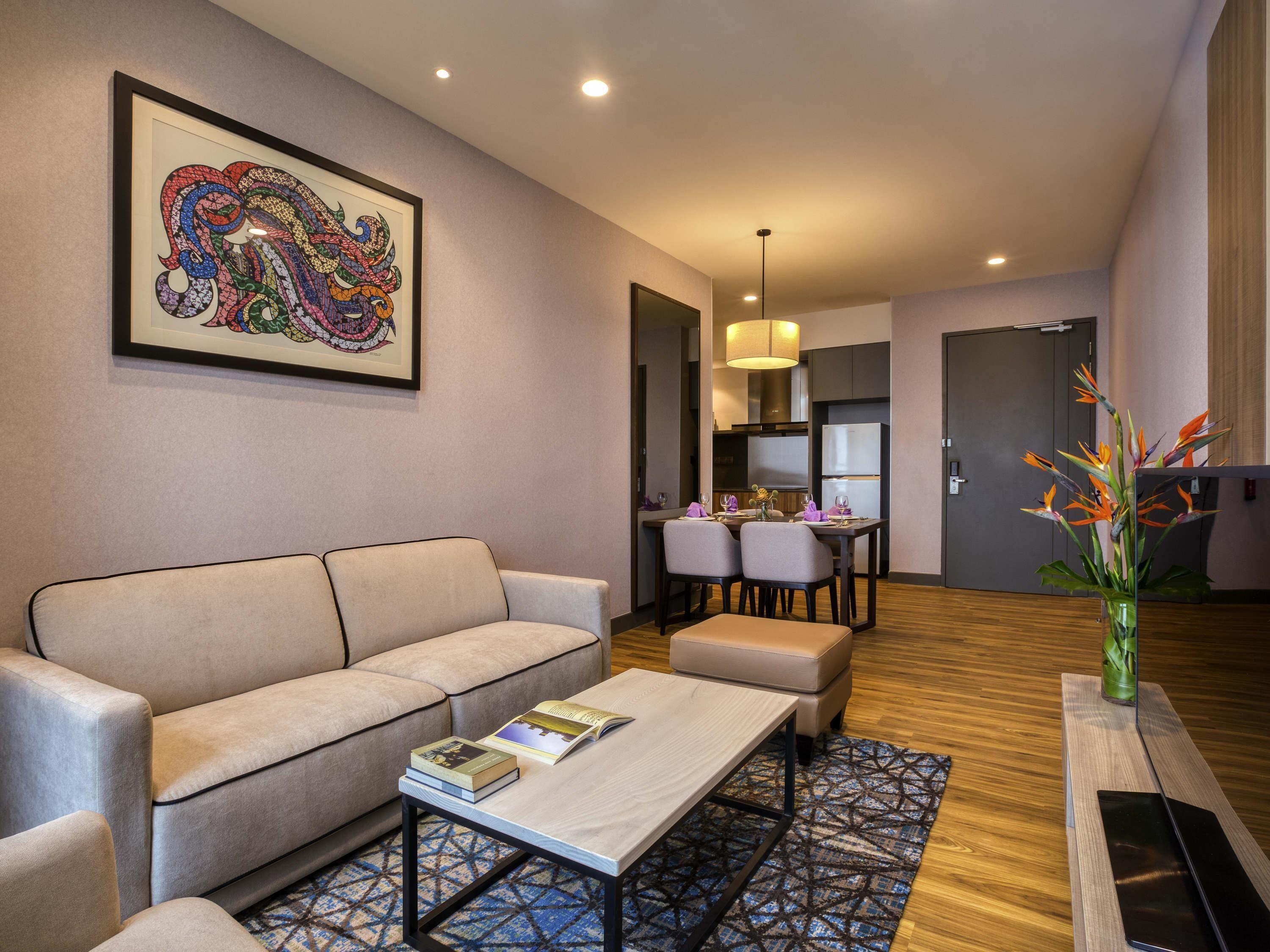 Superior-Apartment, 2 Schlafzimmer | Zimmersafe, individuell eingerichtet, Schreibtisch