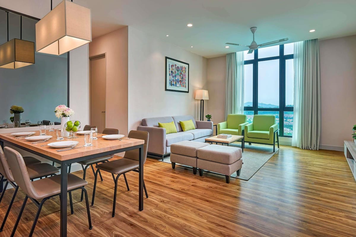 Superior Apartment, Multiple Beds | In-room safe, individually furnished, desk, laptop workspace