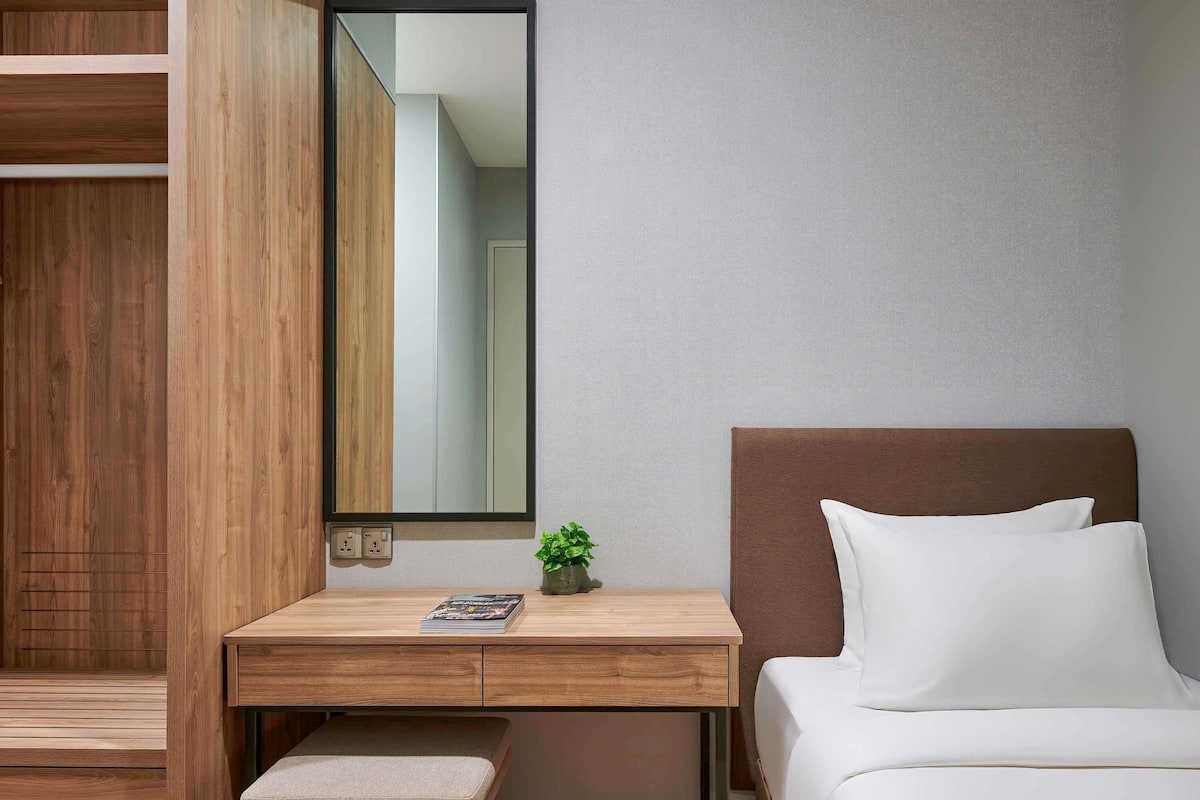 高級公寓, 2 間臥室 | 房內夾萬、獨特裝修、書桌、手提電腦工作空間