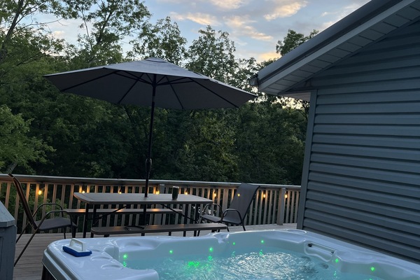 Bañera de hidromasaje exterior