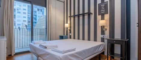 2 chambres, fer et planche Ă repasser, Wi-Fi, draps fournis