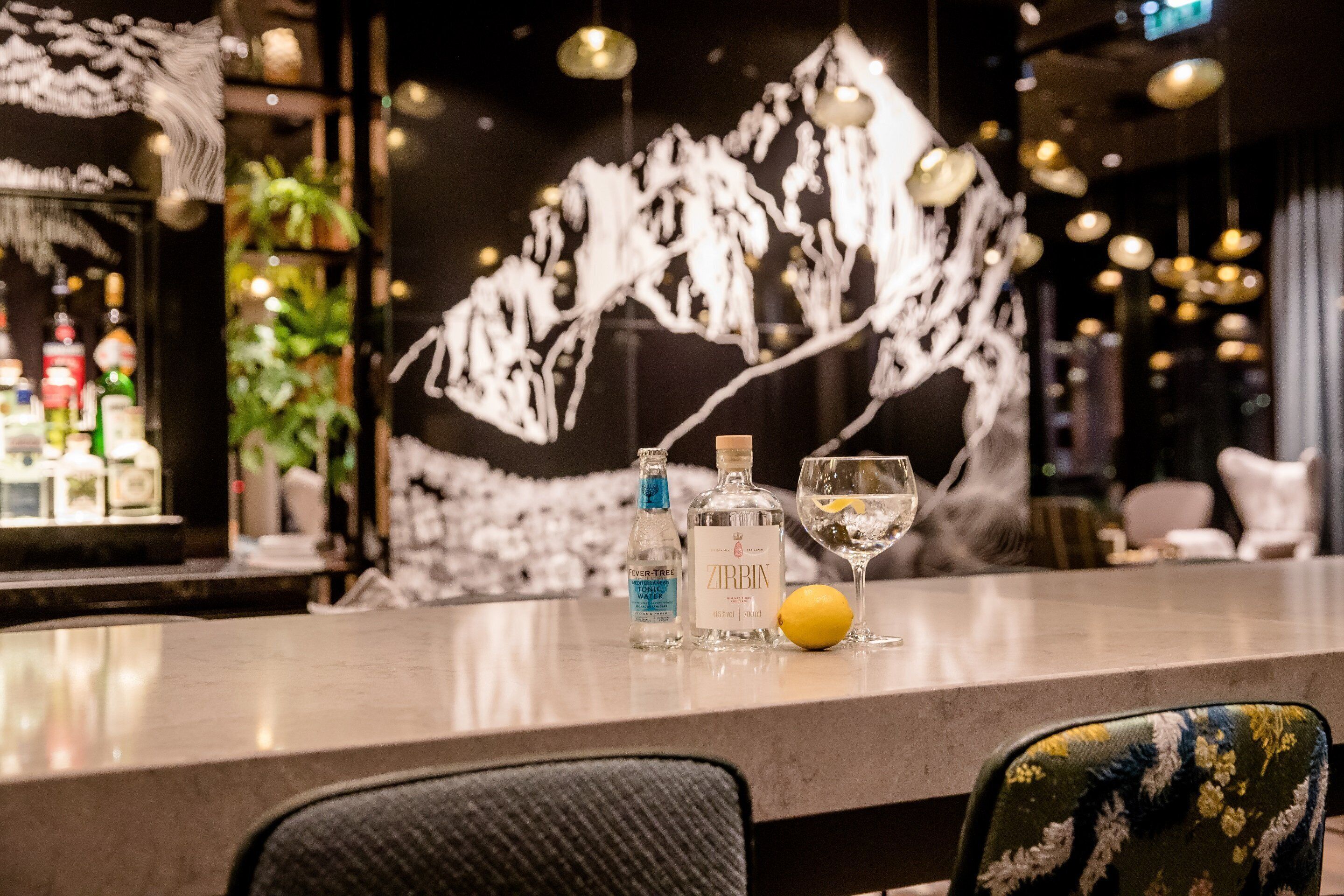 Bar (in der Unterkunft)