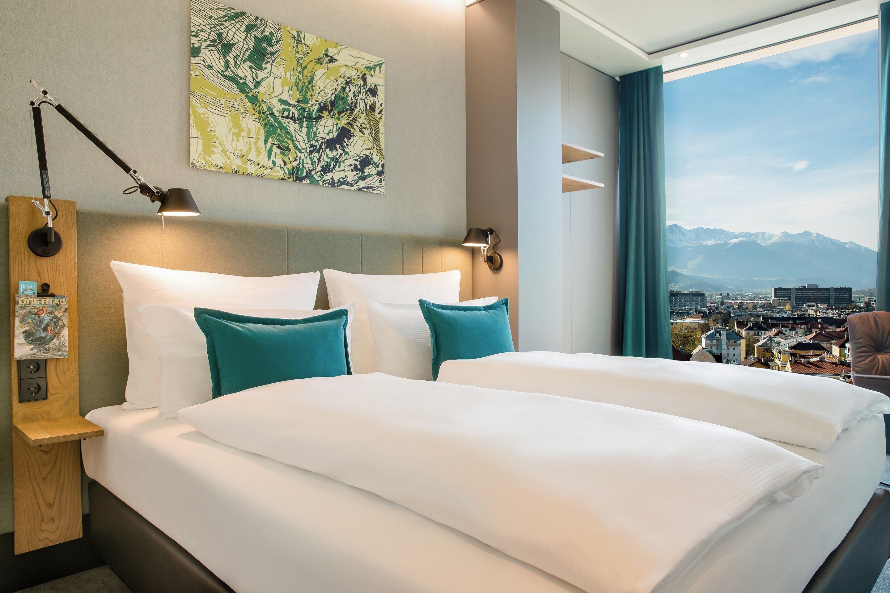 Bettwäsche aus ägyptischer Baumwolle, hochwertige Bettwaren, Zimmersafe