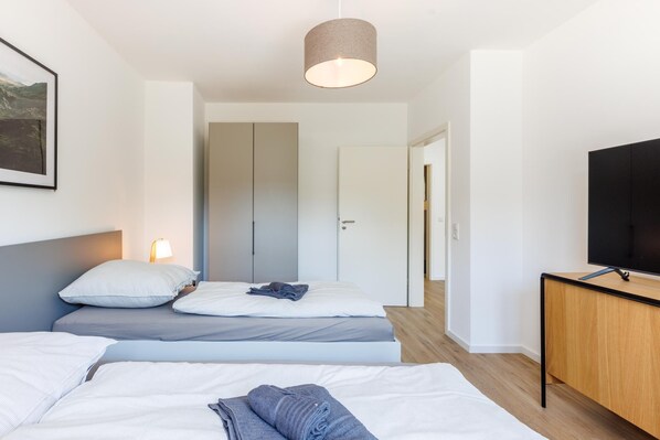 Classic-Apartment | 2 Schlafzimmer, Bügeleisen/Bügelbrett, kostenloses WLAN, Bettwäsche