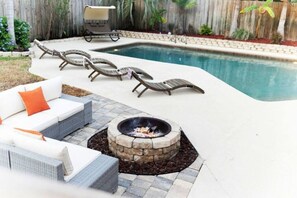 Pool - Pool & Hot Tub Home w/ Game Room! 1 Mile to Beach! (Jacksonville Beach)
