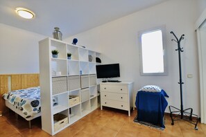 1 Schlafzimmer, Zimmersafe, Bügeleisen/Bügelbrett, Bettwäsche