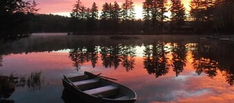 Adirondack Cabin with Views of Minerva Lake
