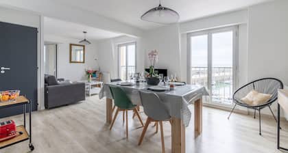 Au port de Binic - Loggia vue port