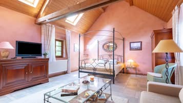 1 chambre, fer et planche Ă repasser, Wi-Fi gratuit, draps fournis