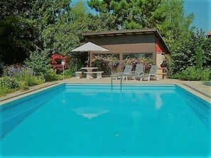 Beheizter Pool