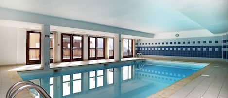 Una piscina climatizada