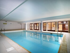 Una piscina riscaldata