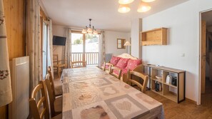 TV - Spacious apt 8 ppl near from the ski station (Orcières)