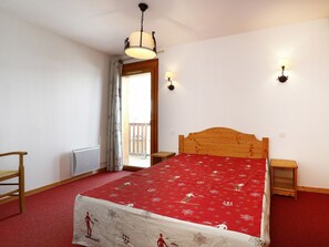 1 bedroom, free WiFi - Apt 4/6 ppl, mountains view balcony, pool (Orcières)