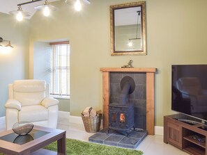TV, fireplace - Dairy Cottage - UK39522 (Maybole)