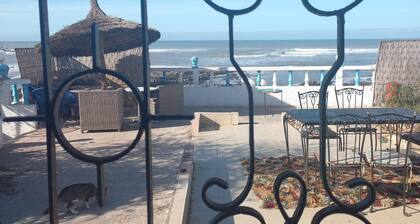 Direct beachfront bungalow