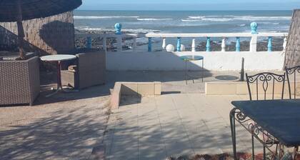 Direct beachfront bungalow