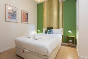 2 sovrum, strykjärn/strykbräda, gratis wi-fi och sängkläder