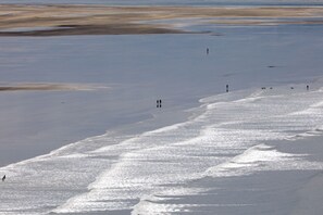 Aan het strand