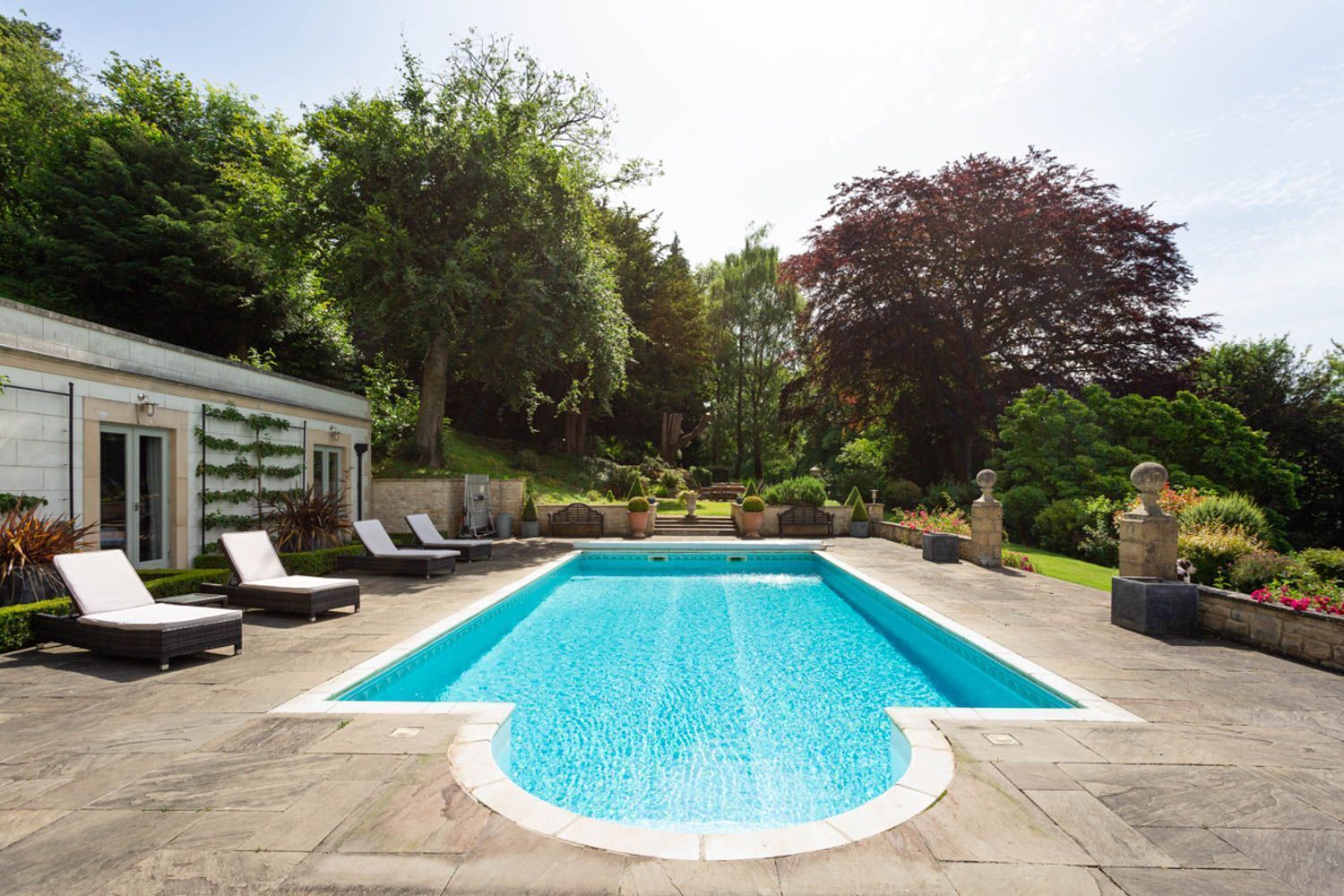 Piscine chauffée