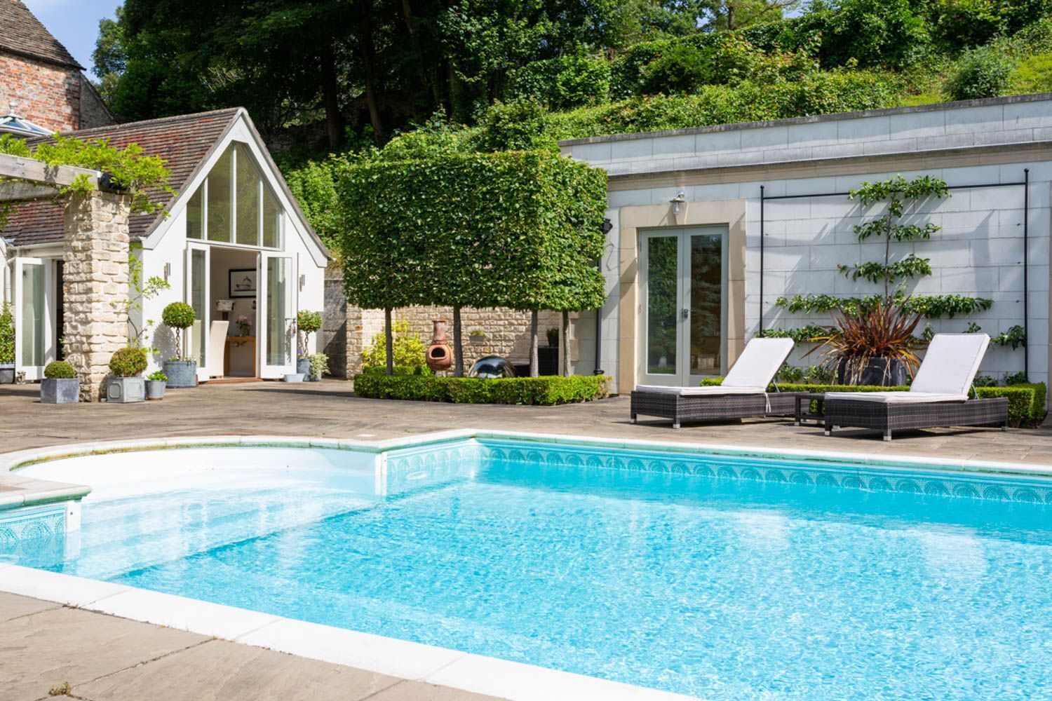 Piscine chauffée