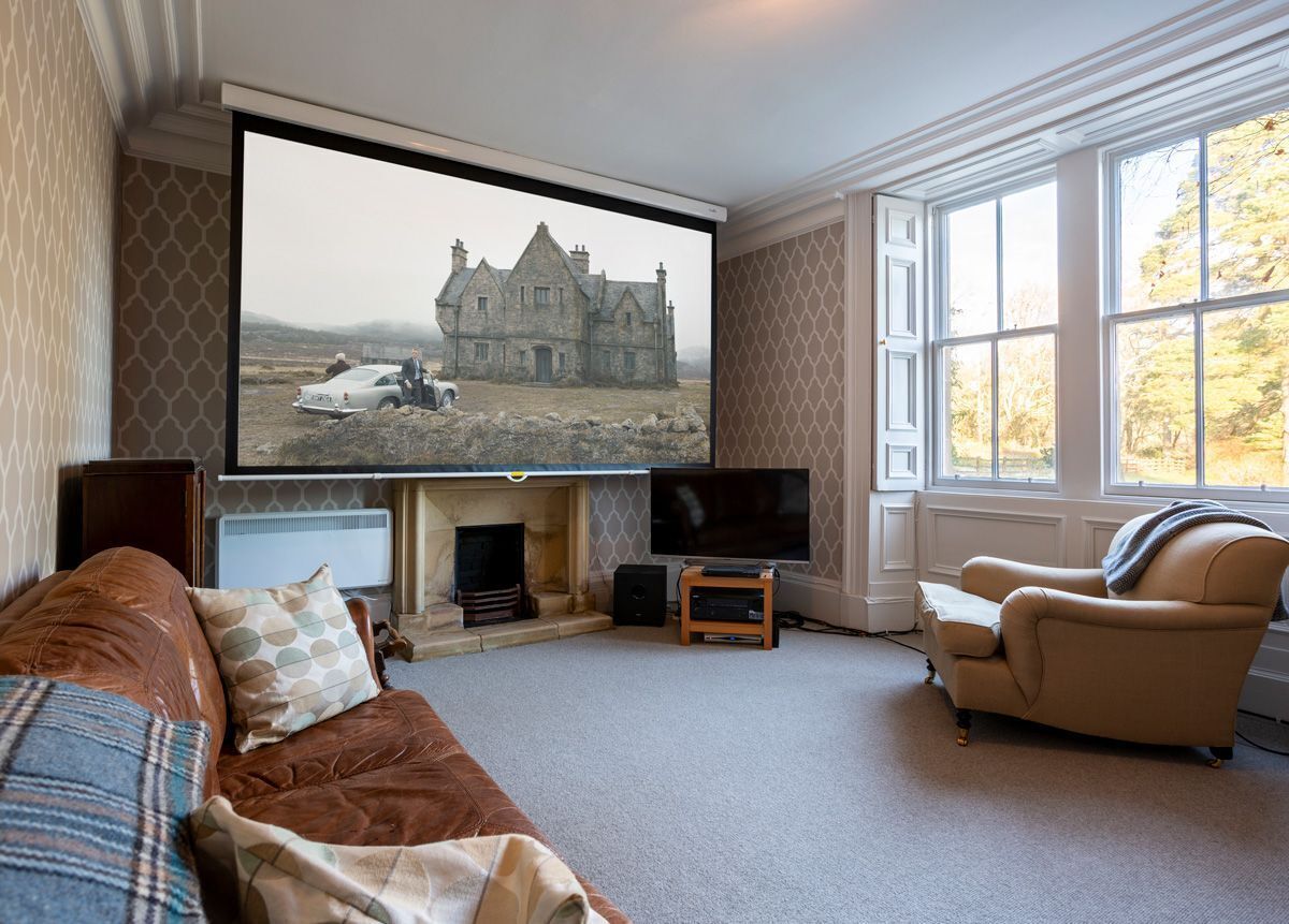 TV, fireplace, DVD player