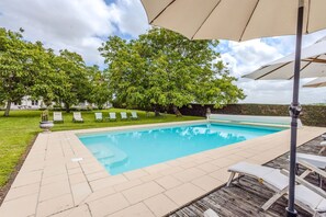 Una piscina climatizada