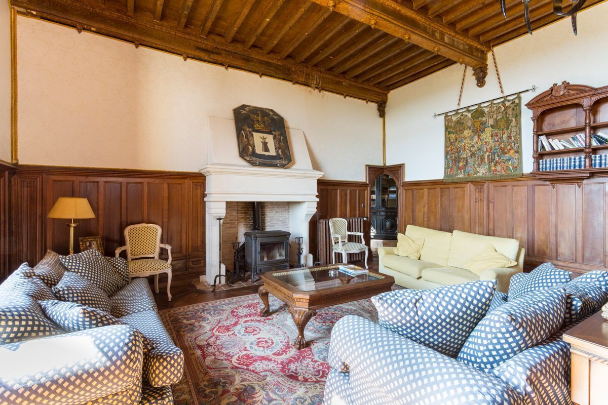 Télévision, cheminée, lecteur de DVD, table de tennis de table