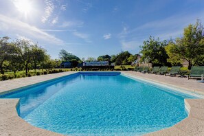 Una piscina climatizada