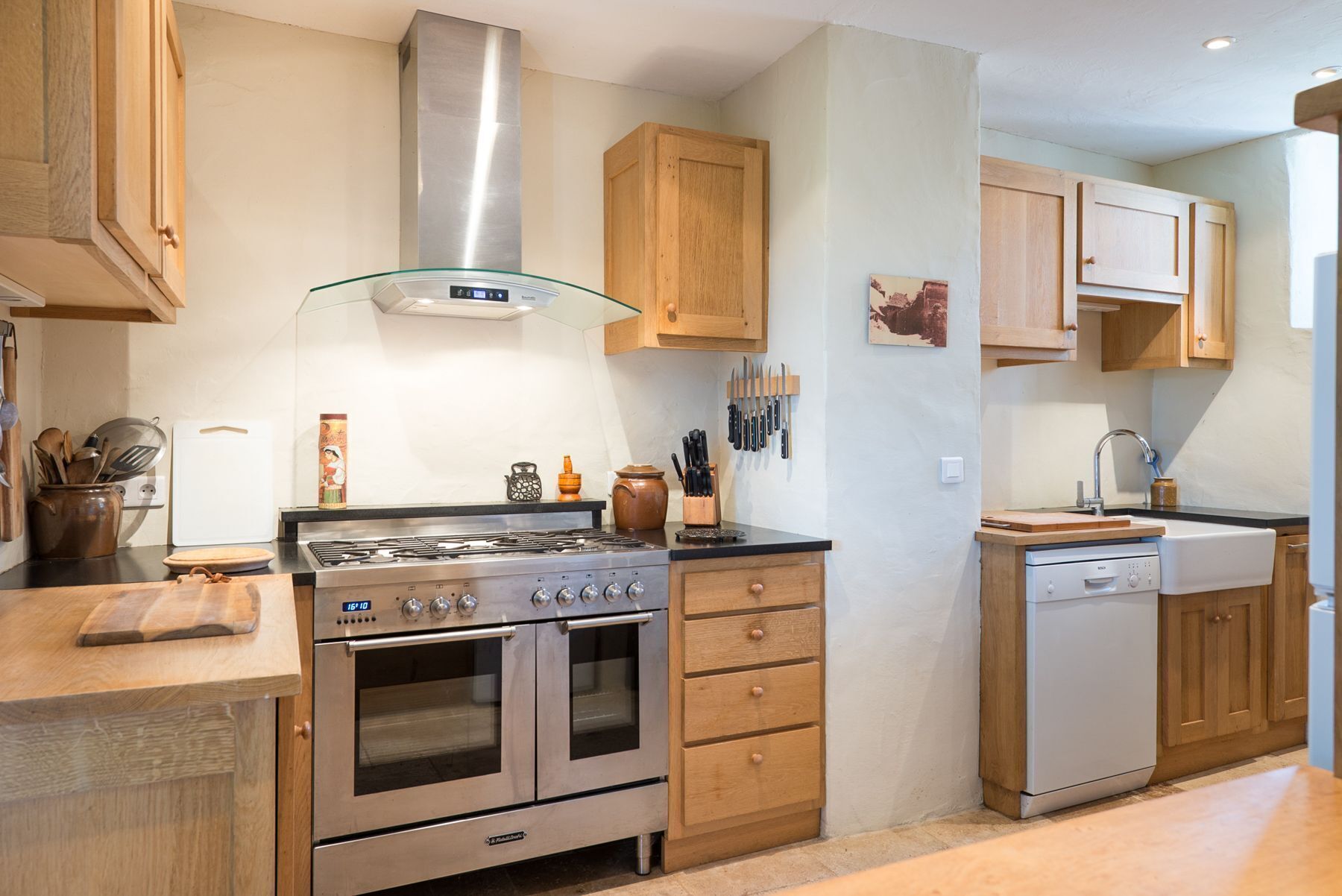 Een vaatwasser, kruiden