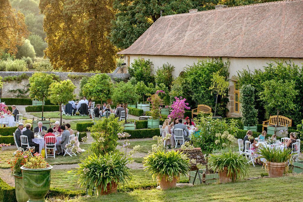 Espace banquet en plein air