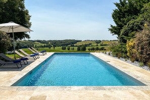 Piscine chauffée