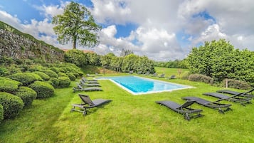 Una piscina riscaldata