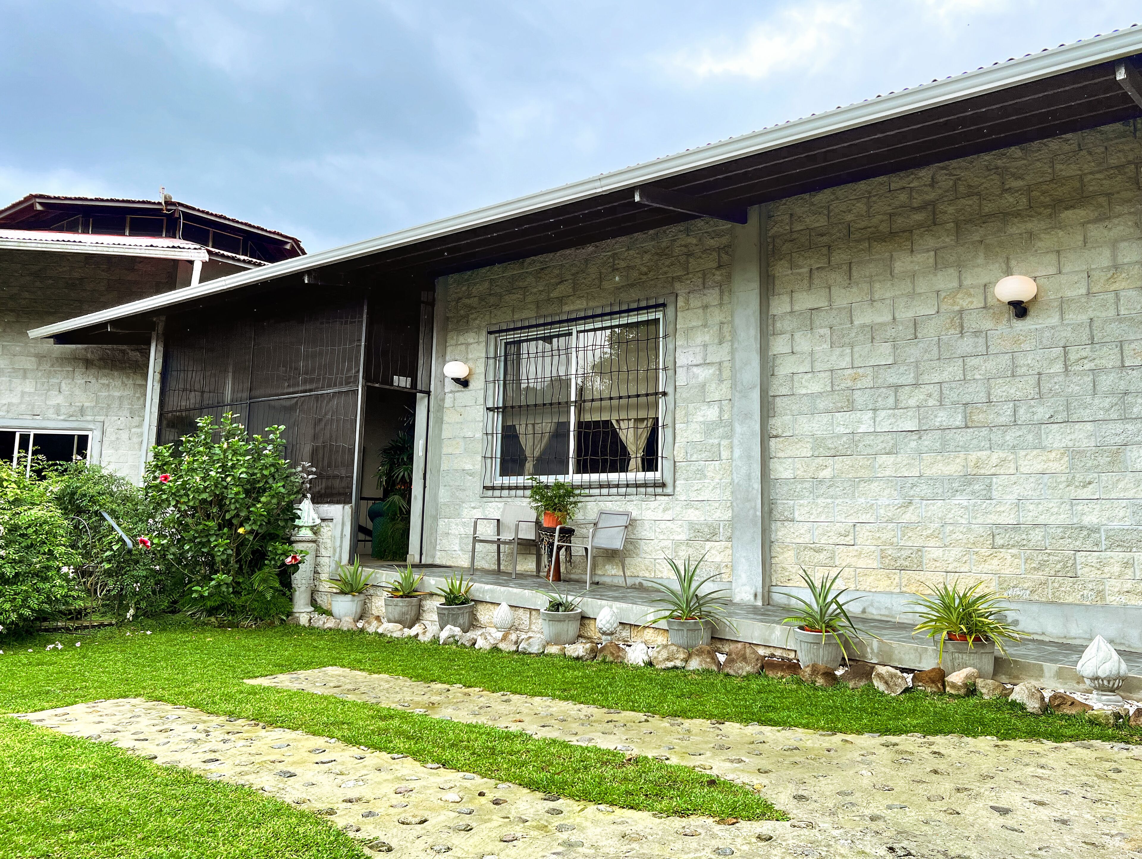Pemandangan taman