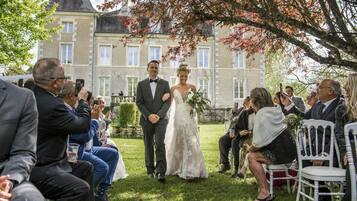 Espace banquet en plein air