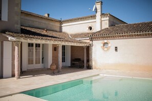 Una piscina climatizada