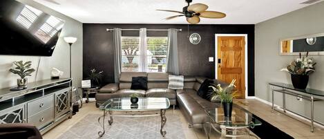 Televisor intel·ligent, llar de foc, videojocs i llibres