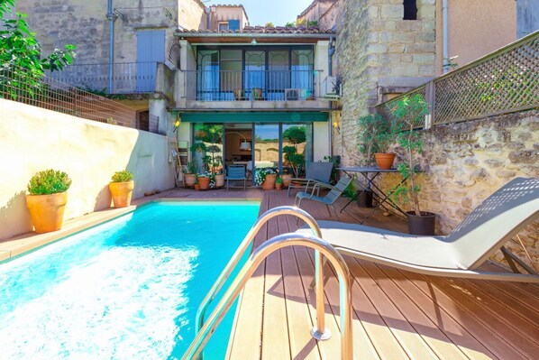 Piscine chauffée
