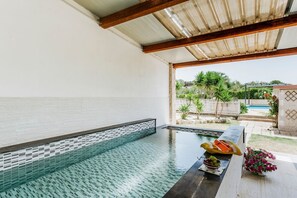 Alberca climatizada 