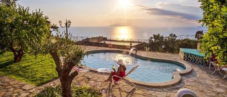 Una piscina climatizada