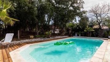 Piscine couverte, piscine chauffée