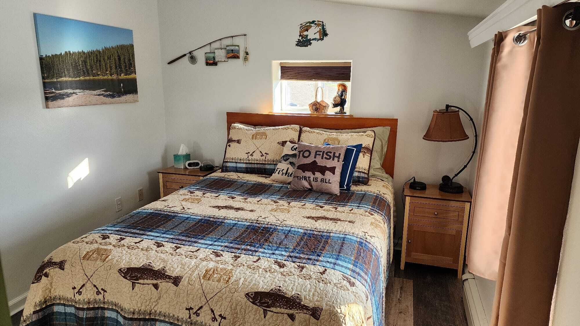 2 bedrooms, desk, iron/ironing board, free WiFi