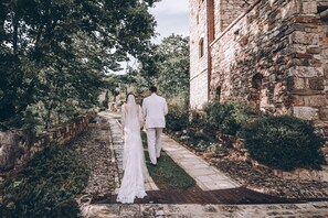 Aussenbereich für Bankette