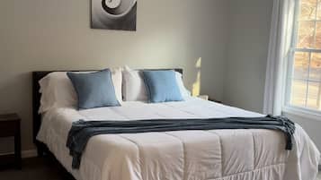 3 bedrooms, iron/ironing board, travel crib, free WiFi