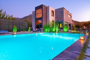 Indoor pool, a heated pool