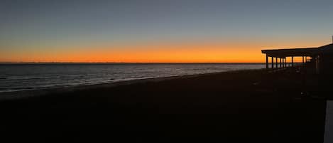 In Strandnähe, Liegestühle